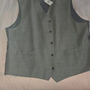 Grey Wool Vest
